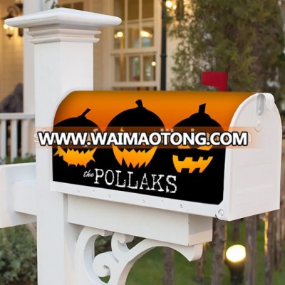 Holiday Decoration Halloween Pumpkins Magnetic Mailbox Wrap Covers