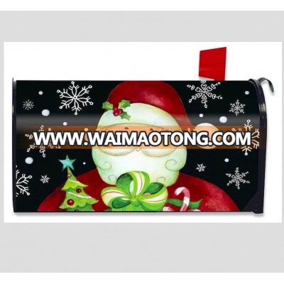 christmas santa decorative metal home residential us mailbox magnetic cover